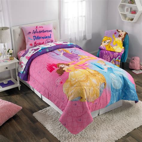 Disney princess twin bed set - Buy Jay Franco Disney Princess Rainbow 6-Piece Twin Bedding Bundle- Includes Bed Set, Dec Pillow: Comforter Sets - Amazon.com FREE DELIVERY possible on eligible purchases